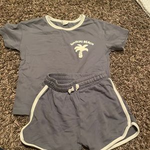 H&M toddler boy matching set
